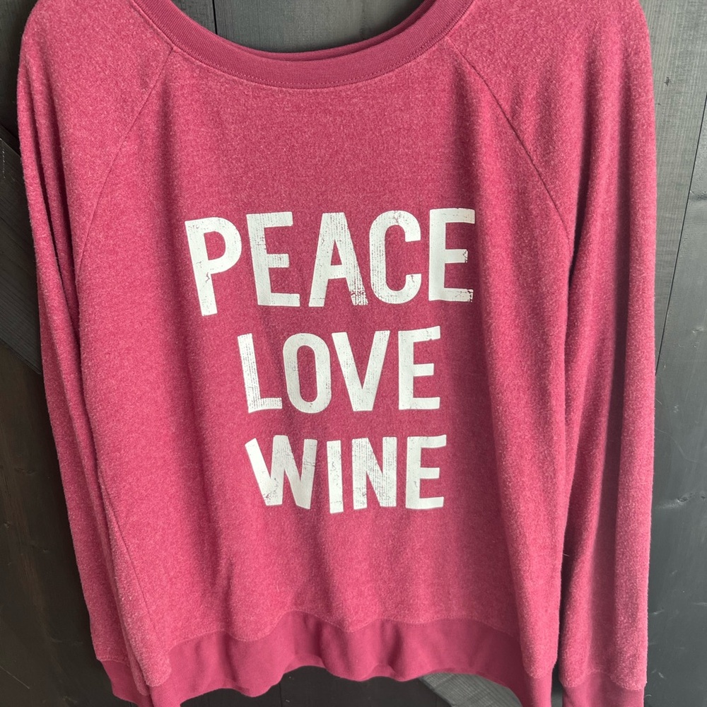 Grayson Threads Burgundy Graphic Sweatshirt